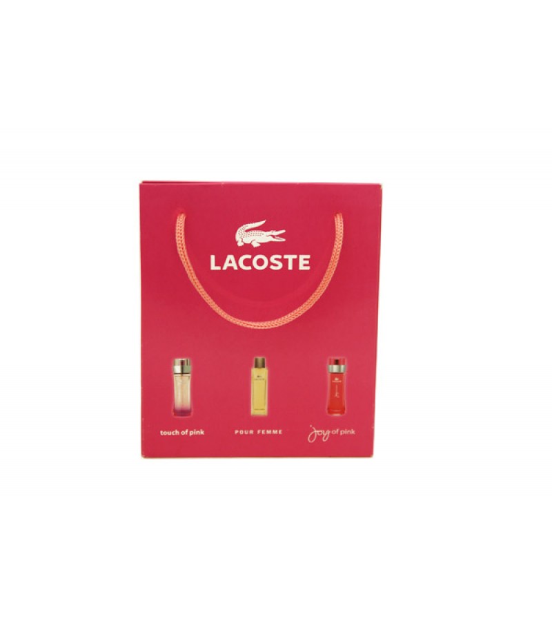 Набор подарочный Lacoste (женский) 3x15ml