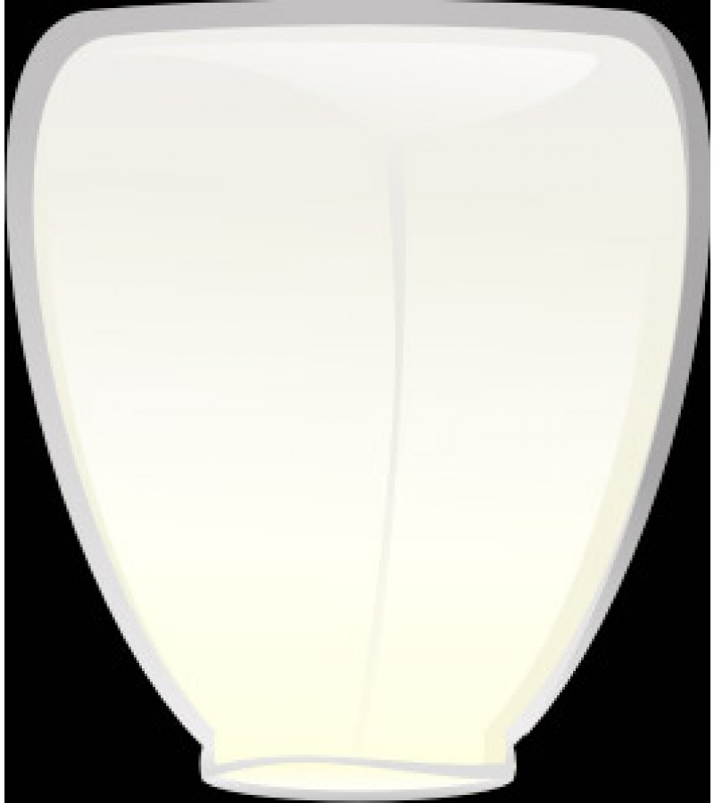 Белый фонарик в форме бриллианта