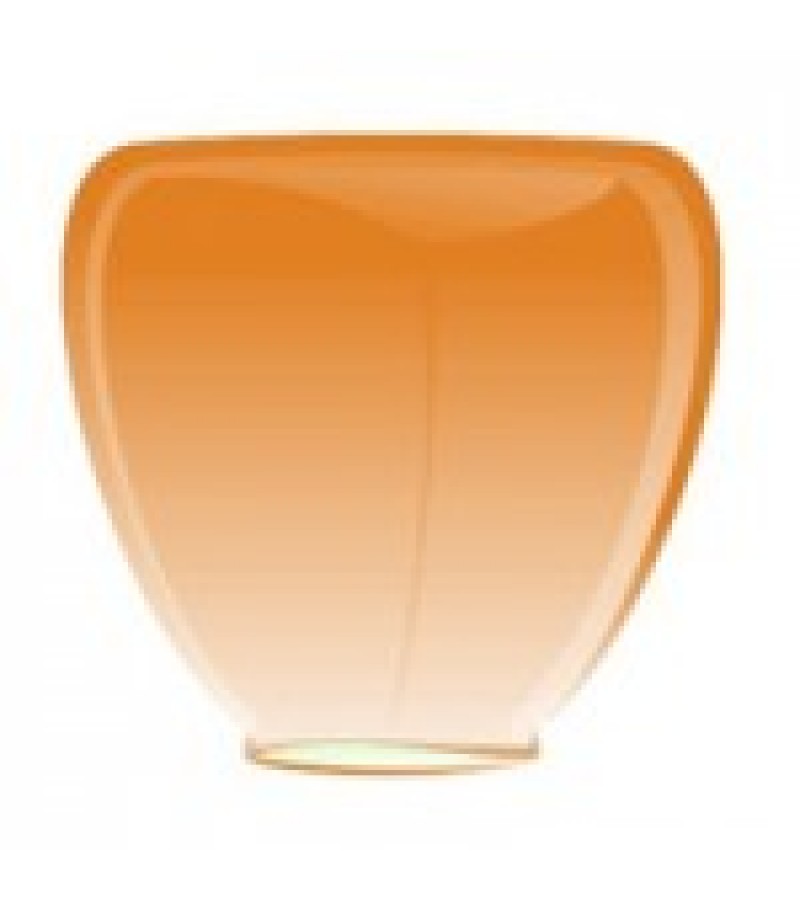 Оранжевый фонарик в форме овала (большой)