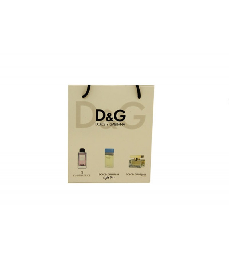  Набор подарочный D & G (женский) 3x15ml