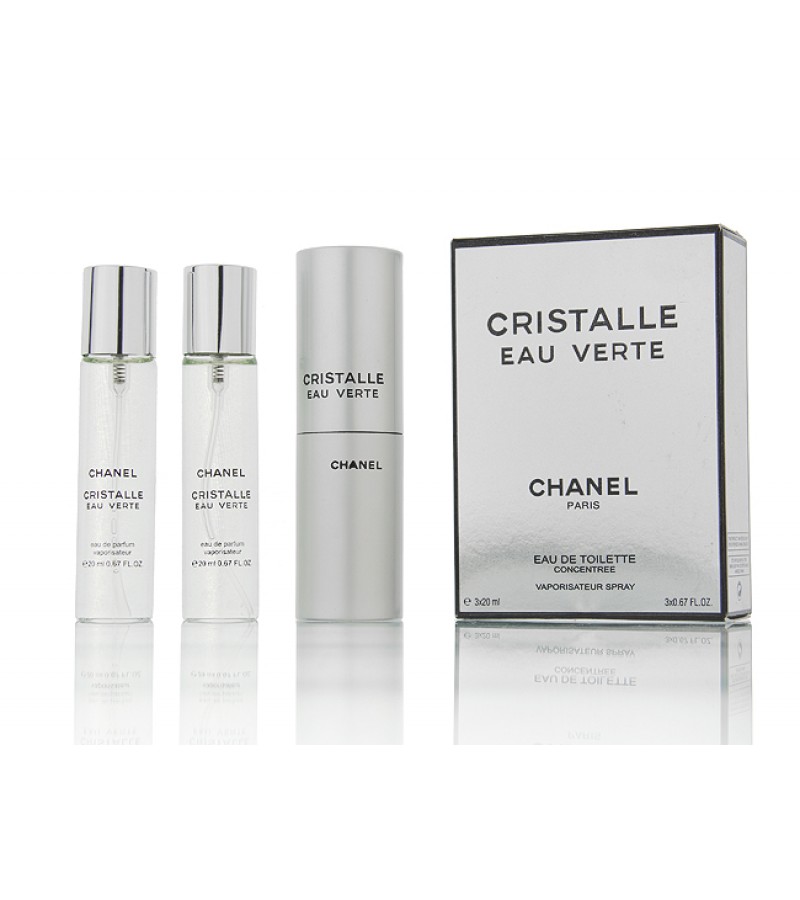 Туалетная вода Chanel "Cristalle Eau Verte" 3х20ml