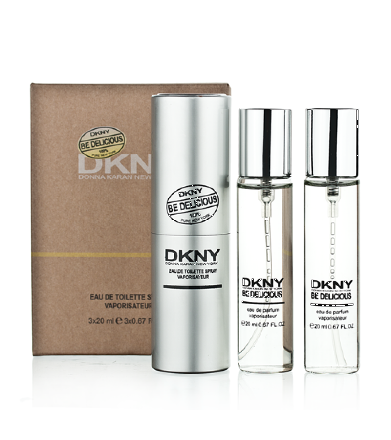 Туалетная вода Donna Karan "DKNY Be Delicious" 3x20ml