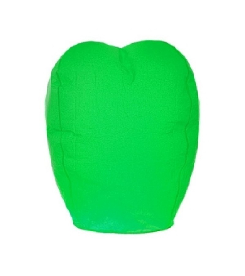 Зеленый фонарик в форме овала (большой)