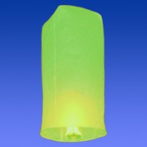 Зеленый фонарик в форме цилиндра (большой)