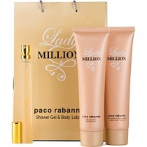 Подарочный набор 3в1 Paco Rabanne "Lady Million" for women 